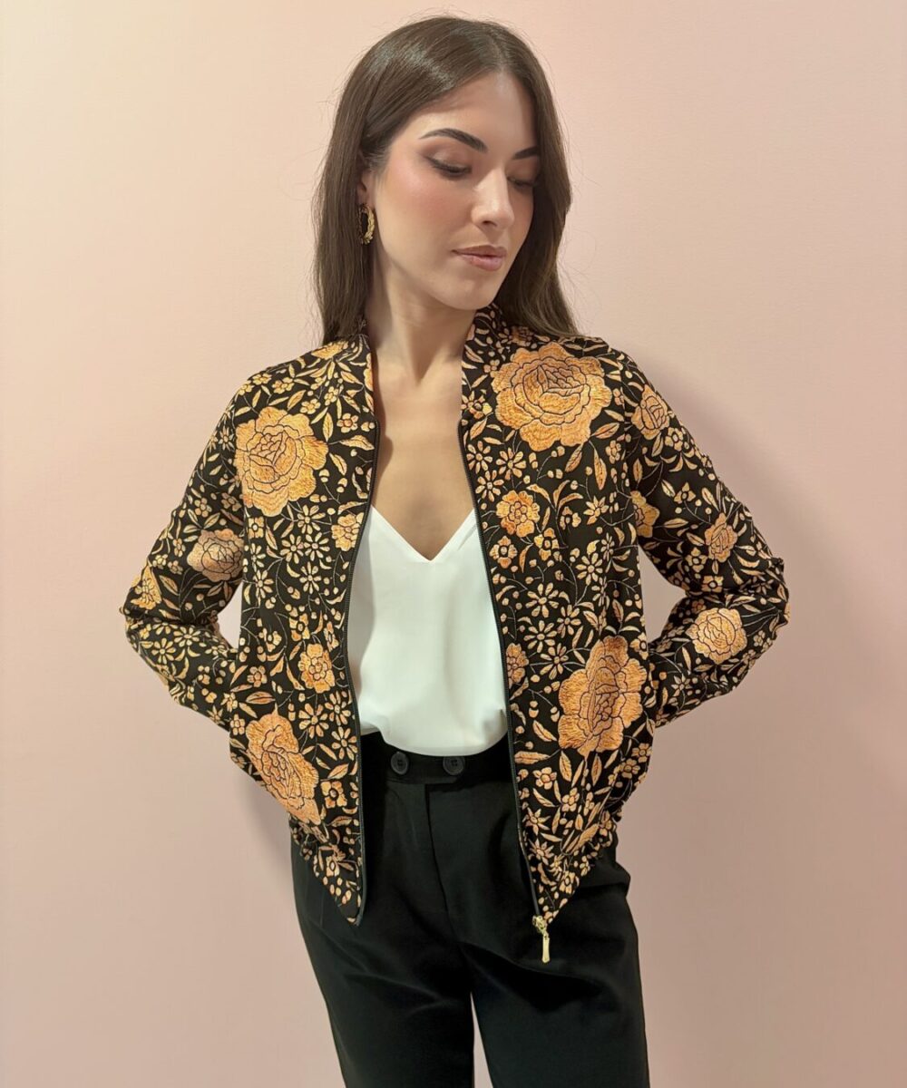 Bombers manton dorado