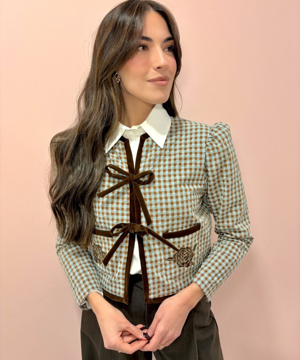 Chaqueta vicky y rosas