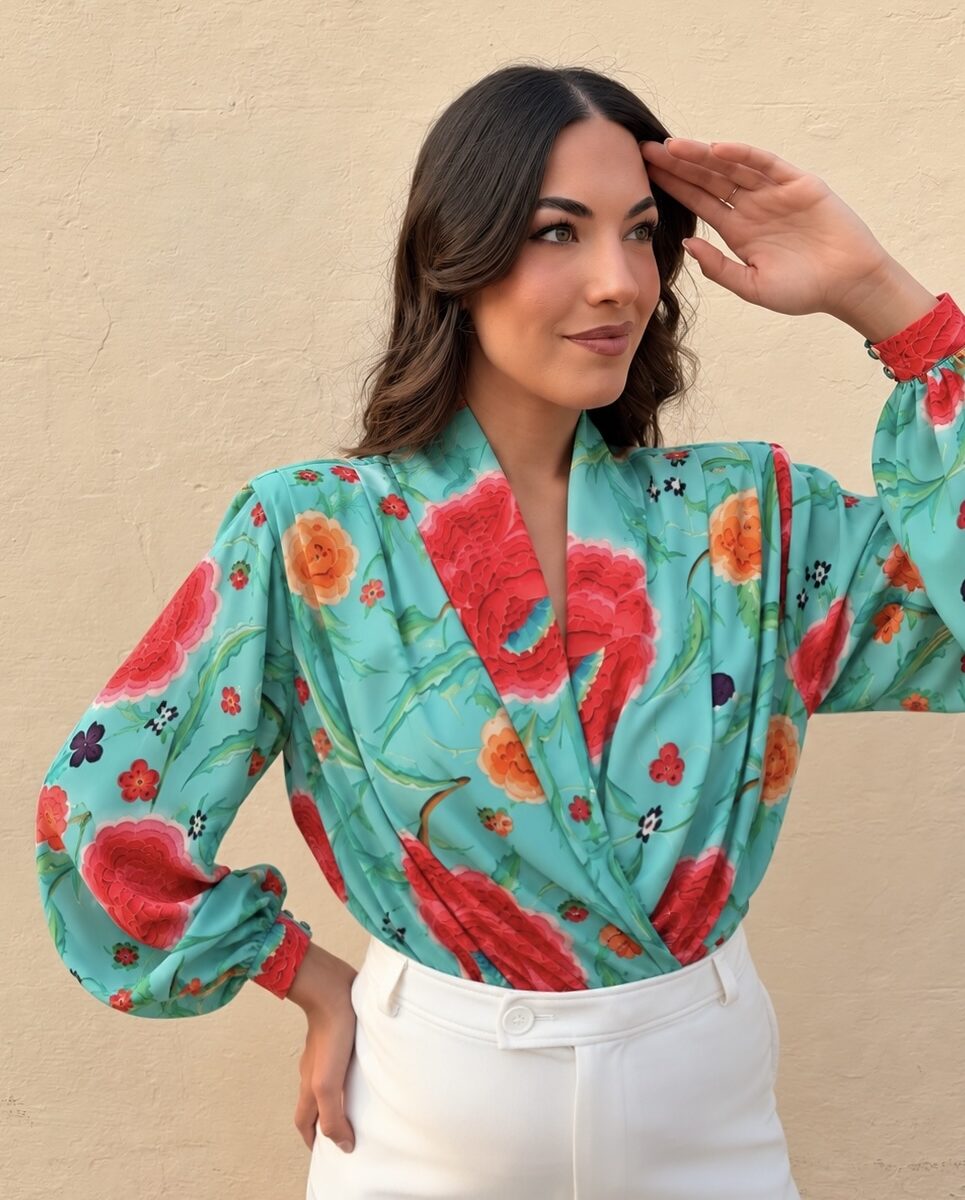 Blusa cruzada